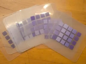 lot de 12 sous verre