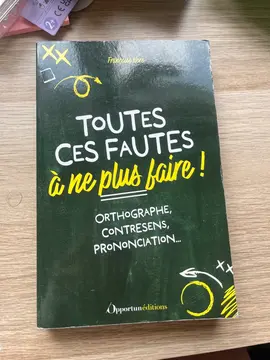 Toutes ces fautes à ne plus faire