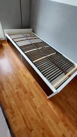 Lit ikea 1 place et 2 grands tiroirs