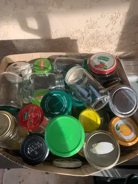 carton de bocaux différentes grandeurs