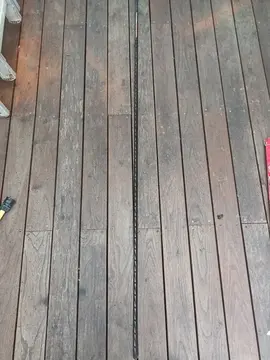 barre de seuil pour carrelage extérieur