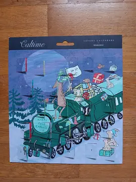 Calendrier de l'Avent (en carton, plat)