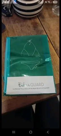 trousse transparente maillot de bain