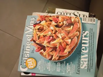 magazines cuisine et vins