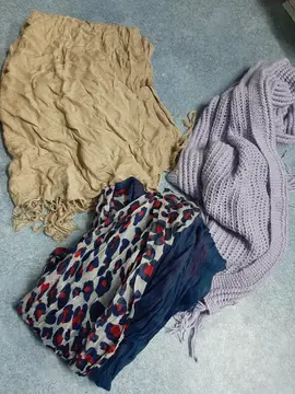lot foulards et chales