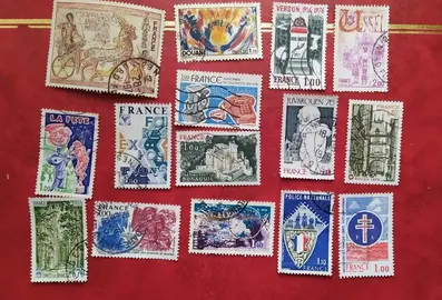 timbres 1976 (B), lot 95