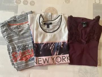 3 HAUTS FEMME - Taille S