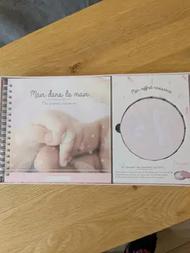 coffret de naissance, lot d'empreintes