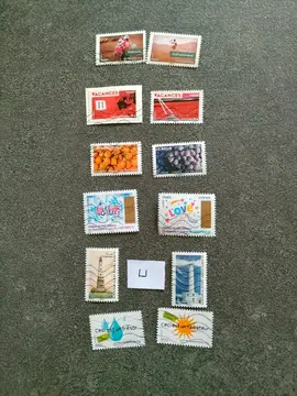 Timbres français lot U