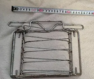 support assiette metal