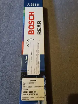 Essui glace arrière NEUF BOSCH réf. A 251 H
