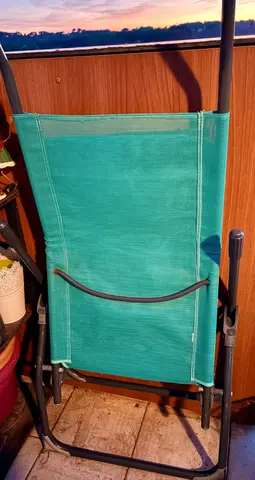 chaise longue turquoise