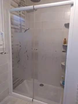 porte de douche coulissante