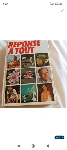 livre réponse à tout de 1982