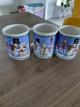 lot de 3 mugs
