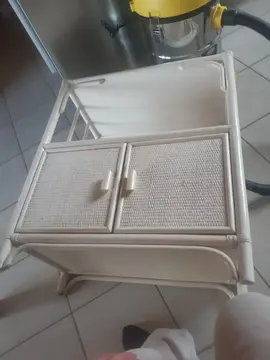 meuble en rotin