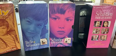 Collection cassettes video enfant