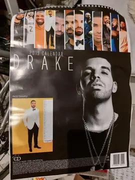 calendrier rap drake