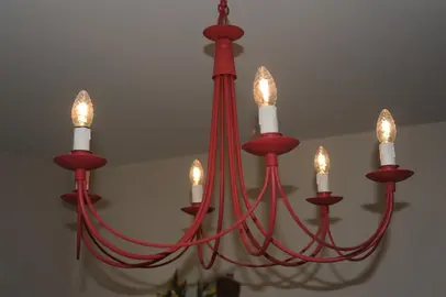 Lustre en fer forgé