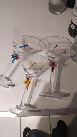 3 verres à cocktail