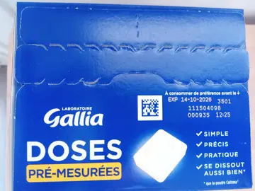 Lait bebe doses Date jusqu'au 14/10/2026 Neuf