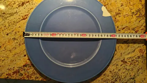 assiette de présentation