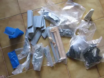 Reliquat de pièces pour montage de cuisine