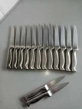 12 couteaux + 2 d'office