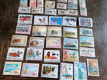 Lot de timbres de Mauritanie