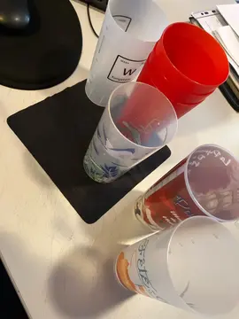 lot de 7 gobelets grande taille