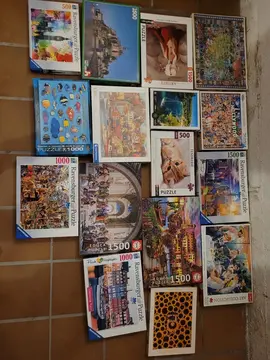 26 puzzles ...complets
