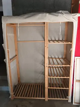 armoire en tissu