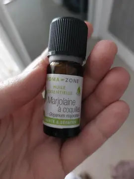huile essentielle de marjolaine à coquille