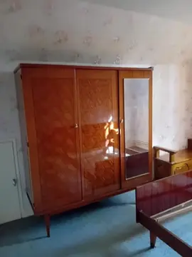 Chambre à coucher vintage année 1960