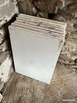 4 carreaux de platre 50x66cm epaisseur 5cm