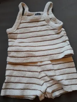 ensemble short débardeur 18 mois