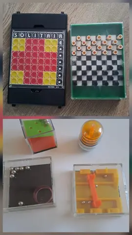 1 lot de petits jeux de poche.