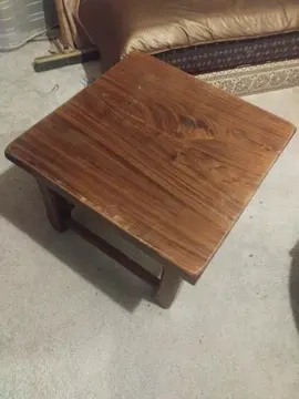 table en bois massif