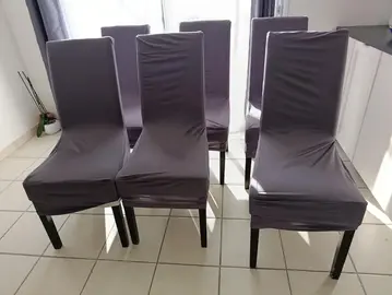 6 chaises de salle à manger