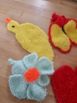 eponges grattantes faits main neuves