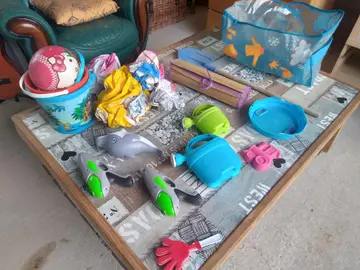 Jeux de plage enfants