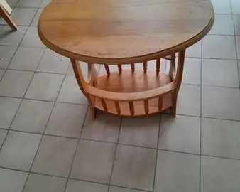 Table d'appoint bois