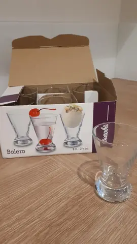 Boite de 6 verrines Bolero + 2 livres recettes