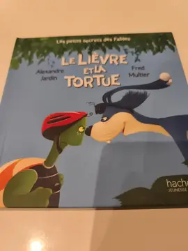 Livre pour enfant "Le lièvre et la tortue"