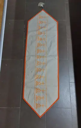 chemin de table réversible