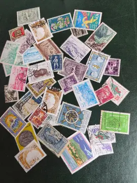 gros lot unique timbres Algérie