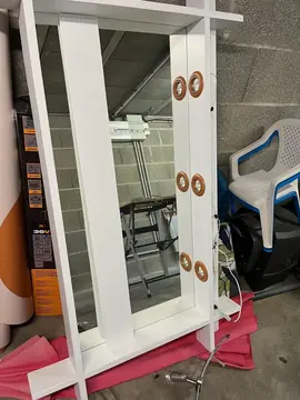 MEUBLE HAUT SALLE DE BAIN FABRICATION MAISON