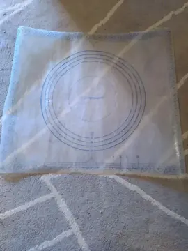 feuille plastique Tupperware pour pâtisserie