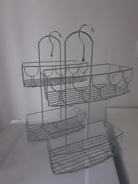 2 paniers de barre de douche