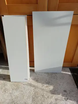 planches pour étagère bois mélaminé blanc